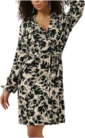 Another Label Azza Lenzing Jurk - Dames - Shirt Kleedjes - Veelkleurig - XS - Kleedjes