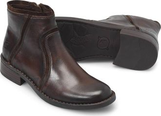 Born Womens Cincy Leather Boots In Brown