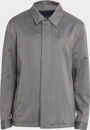 Kiton Men & apos;s Full-Zip Field Jacket