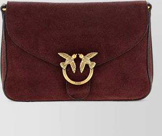 Pinko love bag mini leather clutch bag