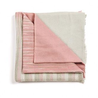 Studio Variously Chive Ombre Hand Textured Handloom Soft Merino Throw at Nordstrom