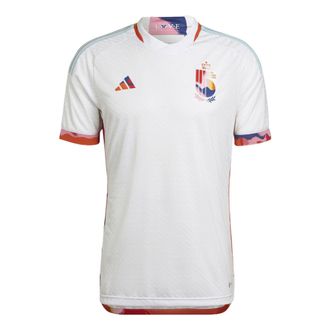 adidas Belgium 2022-2023 World Cup Away Authentic Jersey HD9416