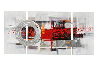 Schubiger M&ouml;bel Bild Carlee, Rot