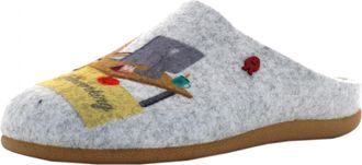 Hot Potatoes Womens Hatting Slipper, Gris, 6.5 UK