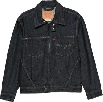 Levi's Giacca denim con zip - Blu
