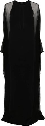 Tom Ford Semi-sheer-panelled Maxi Dress