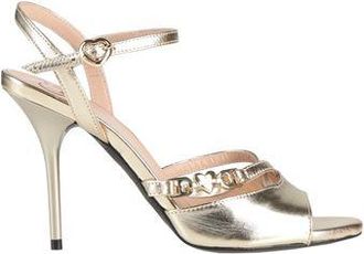 Love Moschino CALZADO - Sandalias con cierre en YOOX.COM