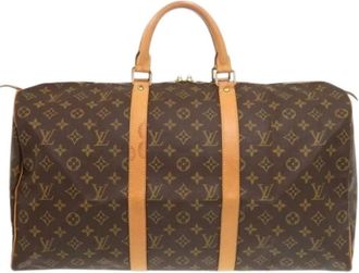 Louis Vuitton Pre-owned Weekend Bags, unisex, Brown, Size: ONE SIZE Pre-owned Vintage Boston Bag