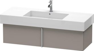 Duravit Duravit Vero Vanity 6115, De Pared, Con 1 Extra&iacute;ble, 1200mm, Color (frente/cuerpo): Decoraci&oacute;n Basalto Mate - Ve611504343