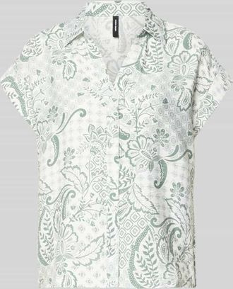 Vero Moda Regular Fit T-Shirt aus Viskose-Mix Modell CILLE in Bottle Melange, Gr&ouml;&szlig;e XL