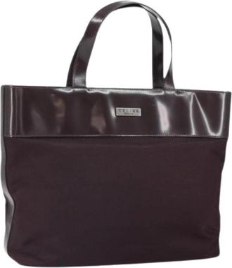 Celine Pre-owned Canvas Tote Bag - Dames - Vintage Shopper - Bruin - ONE Size - Vintage