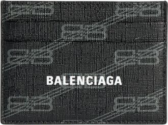 Balenciaga Wallets & Cardholders, male, Black, Size: ONE SIZE Portacarte Signature