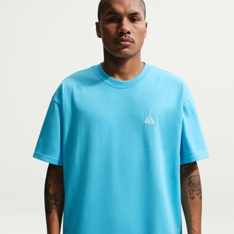 Nike Mens Nike ACG Short-Sleeve T-Shirt in Blue | DC5356-416