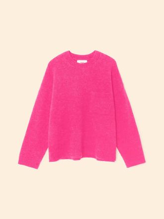 Xirena Womens Julien Sweater In Brilliant Pink