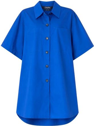 Max Mara Mujer, Blusas y Camisas, Azul, Talla: S