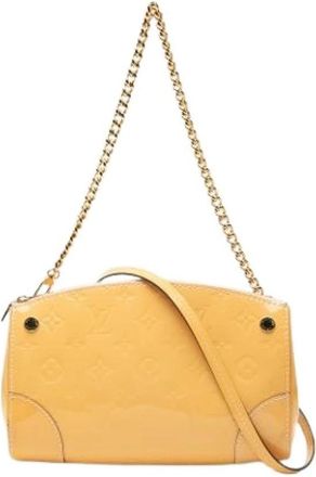 Louis Vuitton Pre-owned Shoulder Bags, female, Yellow, Size: ONE SIZE Pre-owned Shoulder Bag