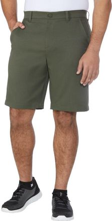 Kirkland Signature Mens Performance Short - Classic-Fit Stretch Shorts, Green, 36