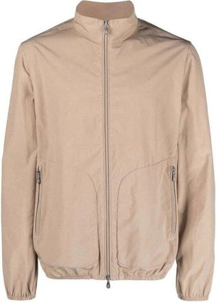 Brunello Cucinelli Farro Zip-Up Jacket, Brand Size 54 (US Size 44)