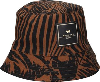 Max Mara Dames, Accessoires, Bruin, Maat: 57 CM Katoen