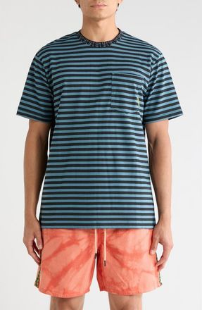Gotha Dominical Pocket Knit T-Shirt in Tapestry at Nordstrom Rack, Size Xx-Large