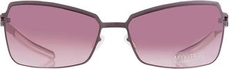 Mykita NO1 SUN-KIM-PURPLE Bordeax Gradient Horn Unisex Sunglasses NO1 SUN-KIM-PURPLE