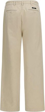 Prada Mens Beige Cotton Casual Pants