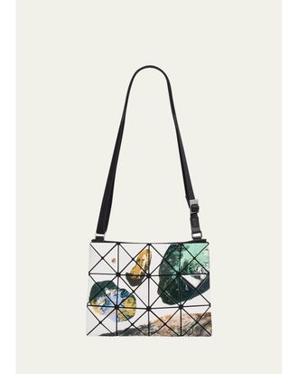 Issey Miyake Cosmic Abstract-Print Geometric Crossbody Bag