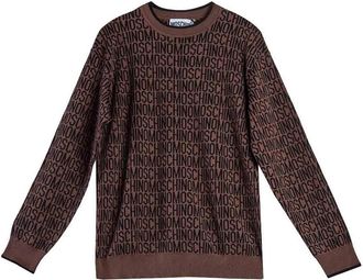 Moschino Logo crew neck