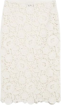 Ermanno Scervino Ermanno Firenze Rokken - Dames - Rokken - Beige - Maat: XS
