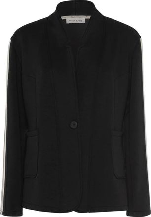 Manila Grace Blazer monopetto - - Jackets - Donna - Nero - M