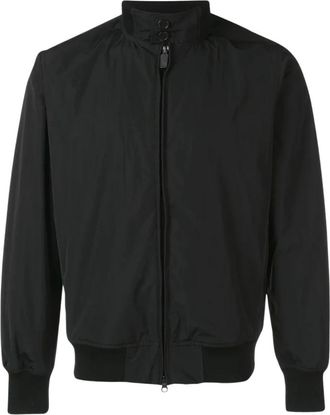 Aspesi Satijnen Bomberjack - Heren - Bomber jackets - Zwart - M - Satijn - Jassen