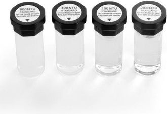OEM Kit Completo De Soluci&oacute;n De Calibraci&oacute;n De Turbidez, 20/100/400/800 Ntu, 20 Ml Cada Uno, 4 Uds, Para Turbid&iacute;metro Tn2000, Inserto Protector A Prueba D