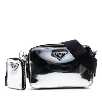 Prada Pre-owned Prada Small Spazzolato Brique Crossbody Ladies GBQJ9B1VT0FHFUFM