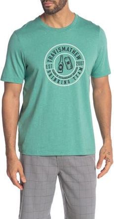 Travis Mathew Cripsy Boy Shirt in Heather Green at Nordstrom Rack, Size Medium