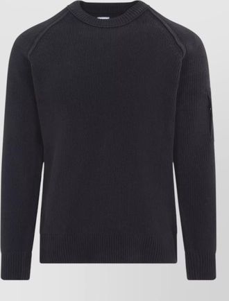 C.P. Company chenille crewneck jumper