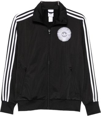 adidas Felpe Nero, Bianco-Donna