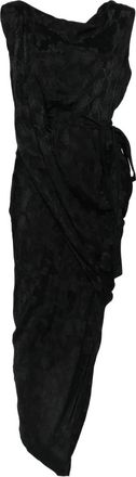 Vivienne Westwood Abito a fiori anni 2010 - Nero