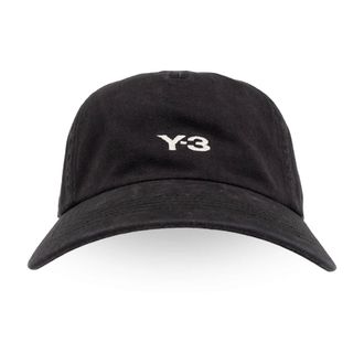 Yohji Yamamoto Caps, unisex, Black, Size: S Dad Cap