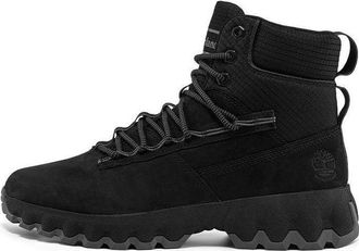 Timberland Greenstride Edge Waterproof Wide Fit Boots Black Nubuck A2KT4W