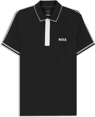 BOSS Active slim-fit polo shirt with moisture management