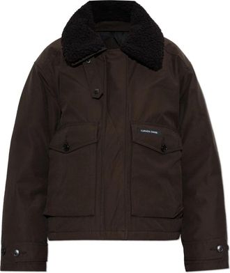 Canada Goose Scout Jacket - Dames - Gewatteerde jassen - Bruin - M - Katoen - Jassen