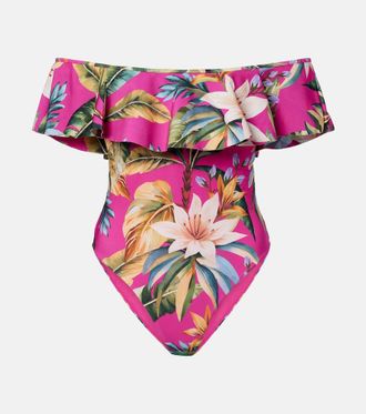 Farm Rio Printed swimsuit