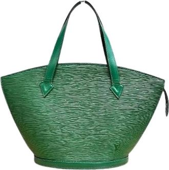 Louis Vuitton Pre-owned Tote Bags, female, Green, Size: ONE SIZE Pre-owned Vintage Tote