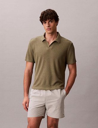 Calvin Klein Soft Knit Beach Polo Shirt