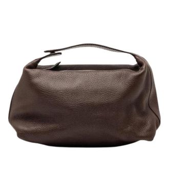 Bottega Veneta Pre-owned Handbags, female, Brown, Size: ONE SIZE Pre-owned Vintage Handbag