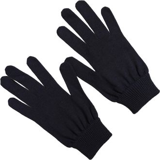 Dolce & Gabbana Cashmere Knitted Gloves - Navy