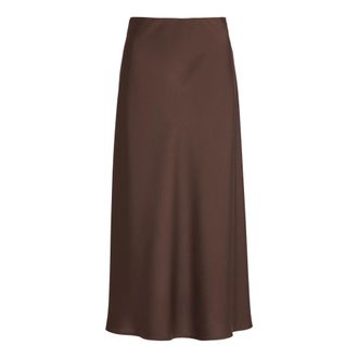 Swing Swing - Midi Rok - Dames - Rokken - Bruin - Maat: 2XL