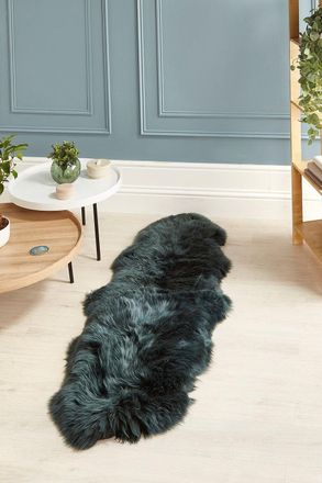 Origin Store Genuine Sheepskin Double Rug in Green | Size: 70 cm x 175 cm