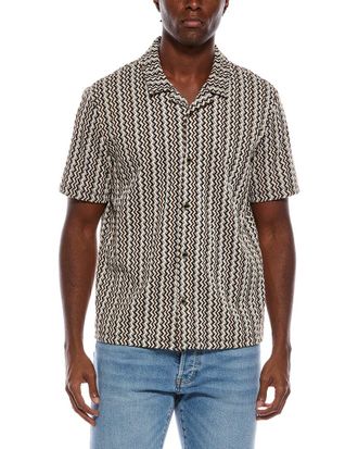 Jason Wu Jacquard Camp Collar Shirt