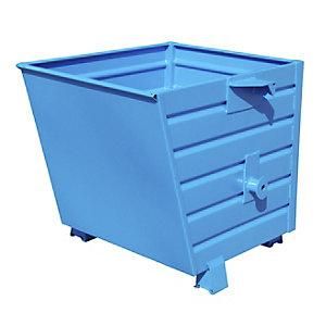 Bauer Volquete Apilable Capacidad 0,55 M&sup3; Azul Ral 5010